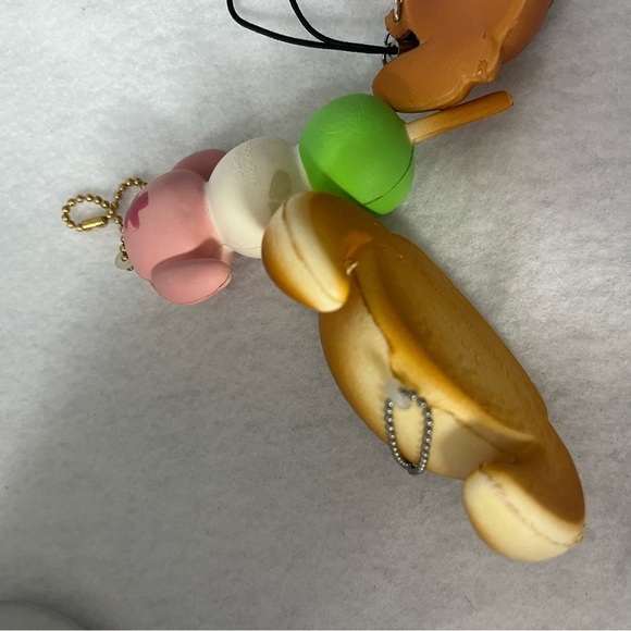 Set of 3 STITCH Squishy Marshmallow Charm Keychain Tokyo Disney Store Blue - Picture 7 of 11